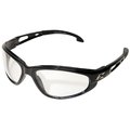 Edge NonPolarized Safety Glasses, Unisex, Polycarbonate Lens, Full Frame, Nylon Frame, Black Frame SW111